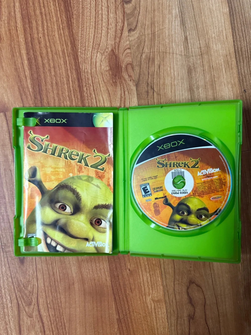 Shrek 2 (Xbox) Video Game - Green Case by Activision
